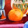 orange painting