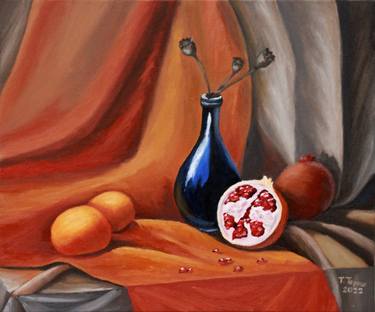 "Still life with a blue vase" thumb