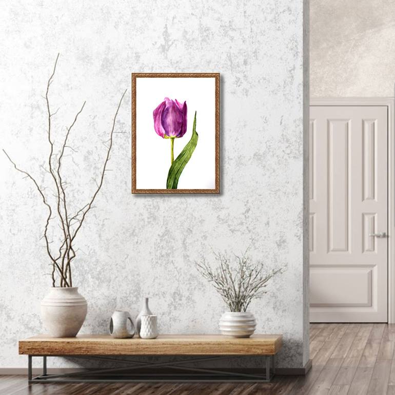 Original Floral Painting by Tetiana Teresh