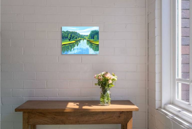 Original Impressionism Nature Painting by Tetiana Teresh