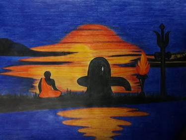 Print of Conceptual Religious Paintings by Ranjini Hemanth