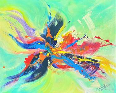 Original Abstract Paintings by Anete Krumina