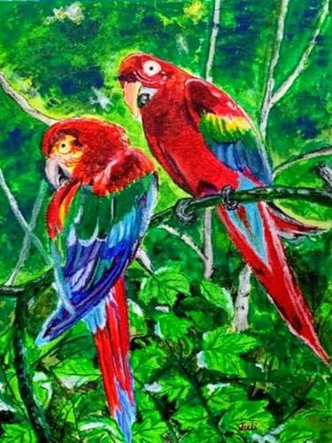 Original Animal Paintings by Juli Bhowmik