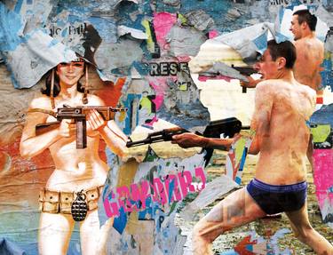 Original Pop Culture/Celebrity Collage by marco innocenti