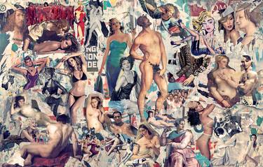 Original Pop Art Celebrity Collage by marco innocenti