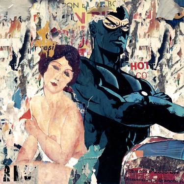 Original Pop Art Celebrity Collage by marco innocenti