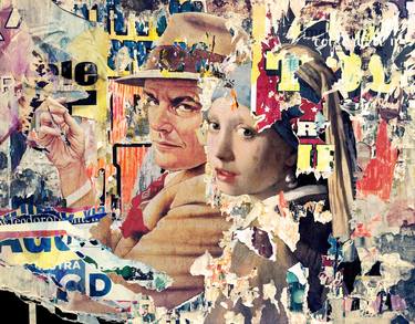 Original Pop Art Pop Culture/Celebrity Collage by marco innocenti