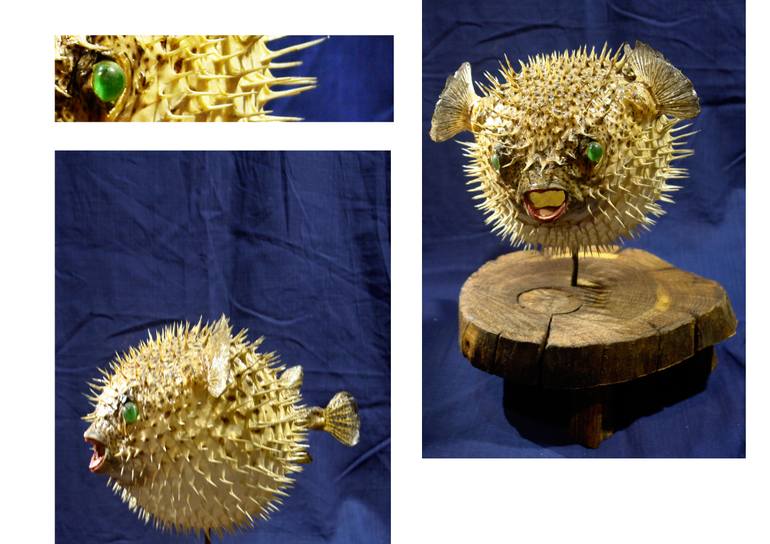 Original Abstract Expressionism Animal Sculpture by Игорь Дрождин