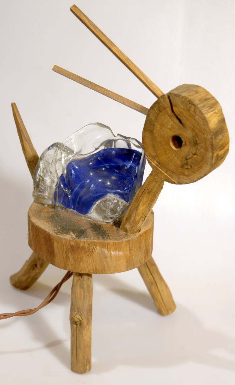 Original Abstract Expressionism Animal Sculpture by Игорь Дрождин