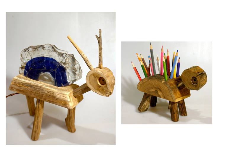 Original Abstract Expressionism Animal Sculpture by Игорь Дрождин