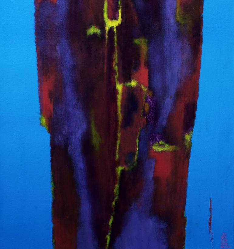 Original Abstract Expressionism Abstract Painting by Jean-François Altmayer