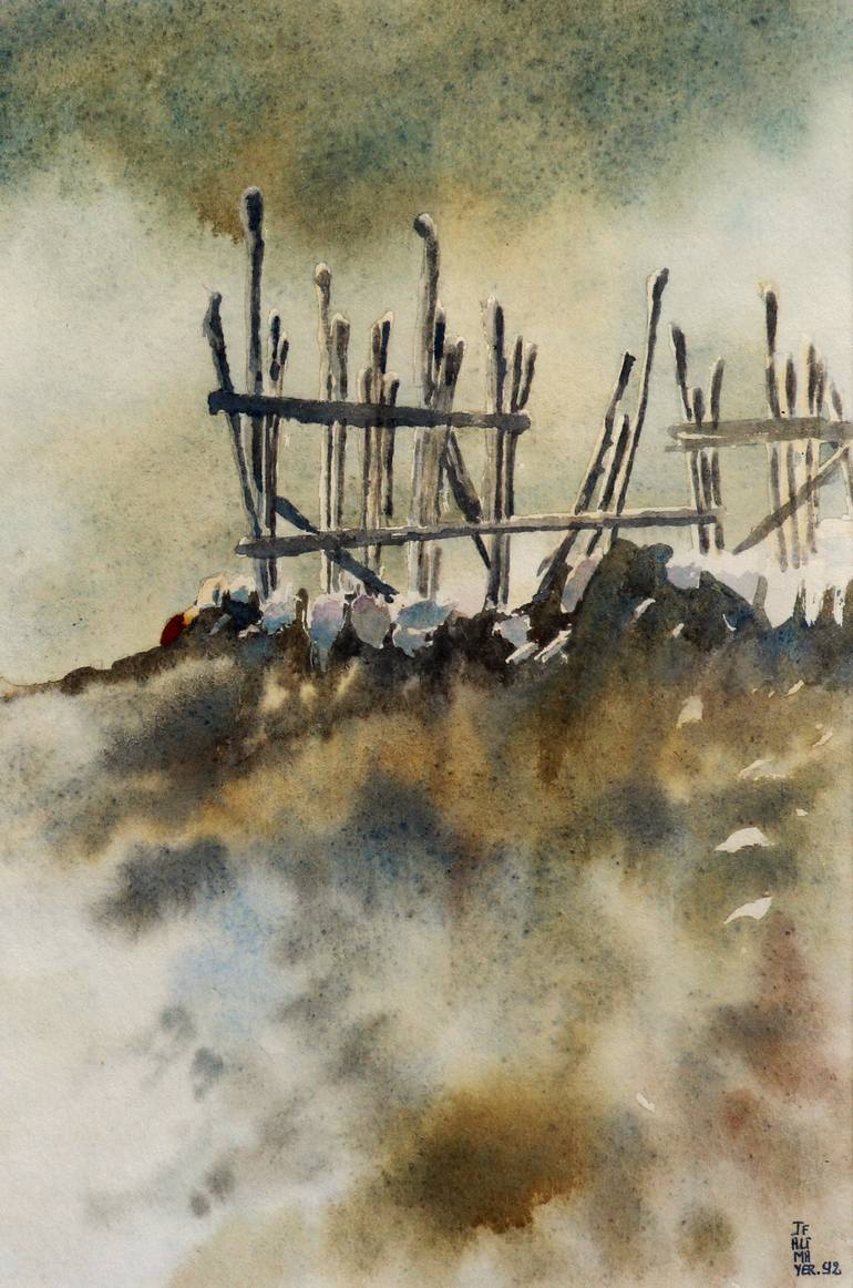 Original Figurative Landscape Painting by Jean-François Altmayer