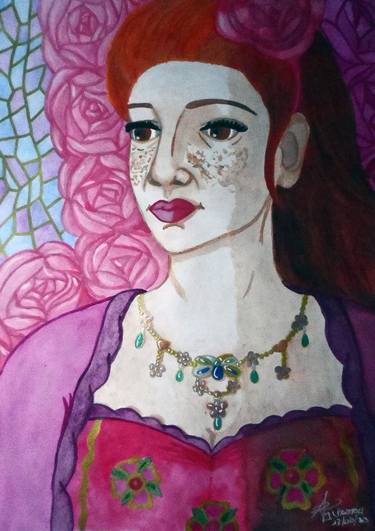 Original Portrait Paintings by Jesica Frustaci de Zalcman