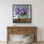 Original 25x25'' oil on canvas painting 