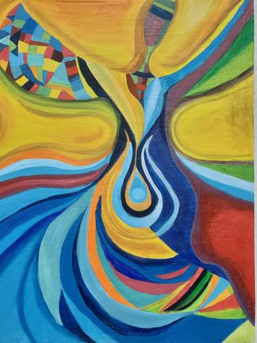 Original Abstract Paintings by fatima anwar