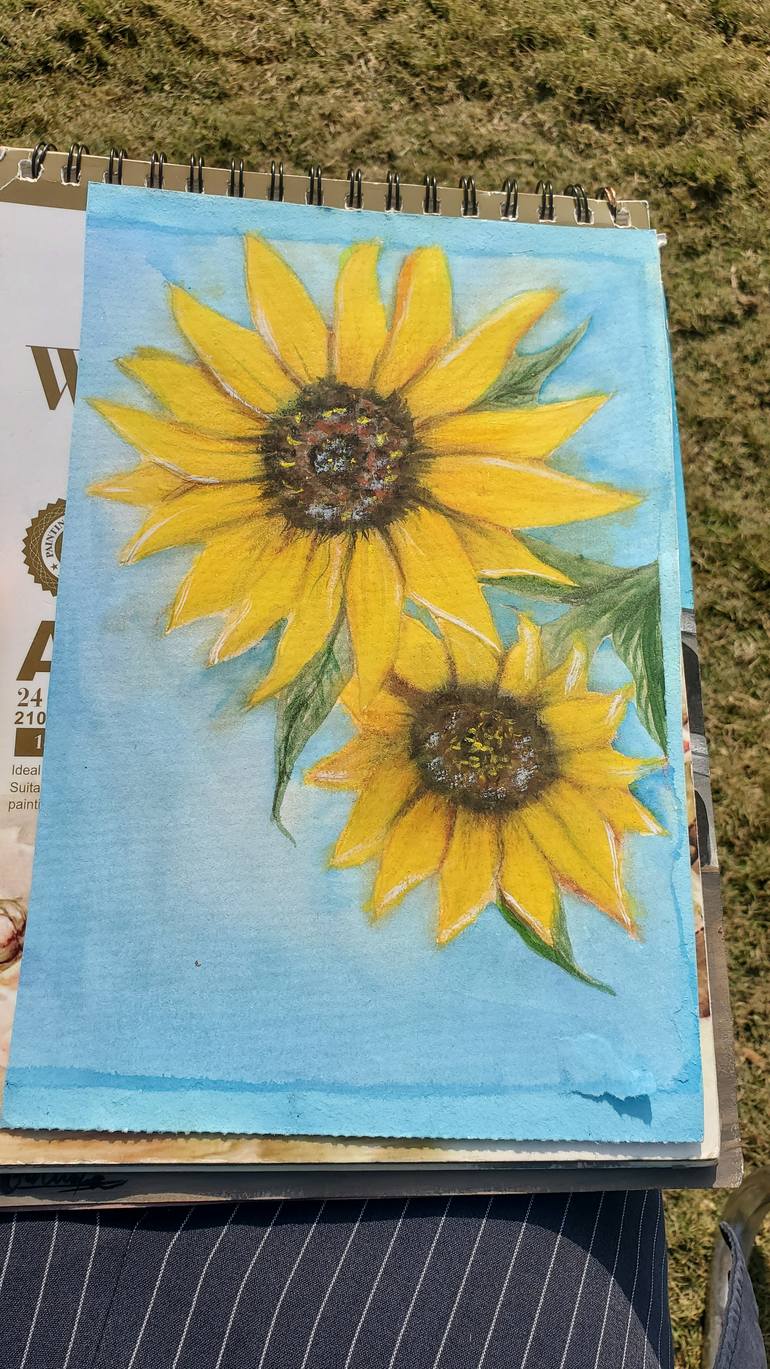 Original Other Floral Painting by Fatima Anwar