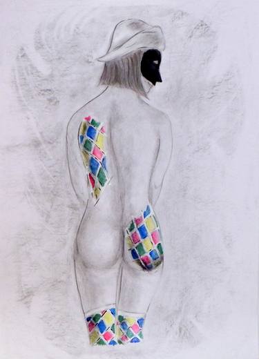 Print of Nude Drawings by Mario Cipolla