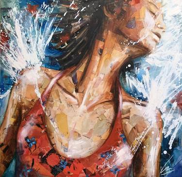 Original Figurative Portrait Paintings by Nathalie Lemaitre