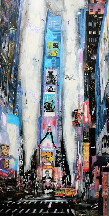 Original Figurative Architecture Paintings by Nathalie Lemaitre