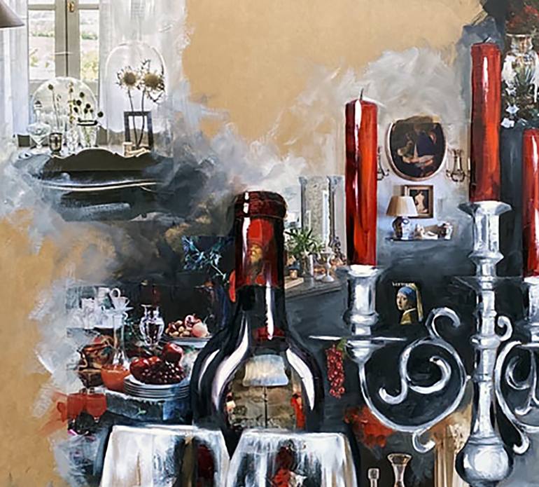 Original Figurative Other Painting by Nathalie Lemaitre