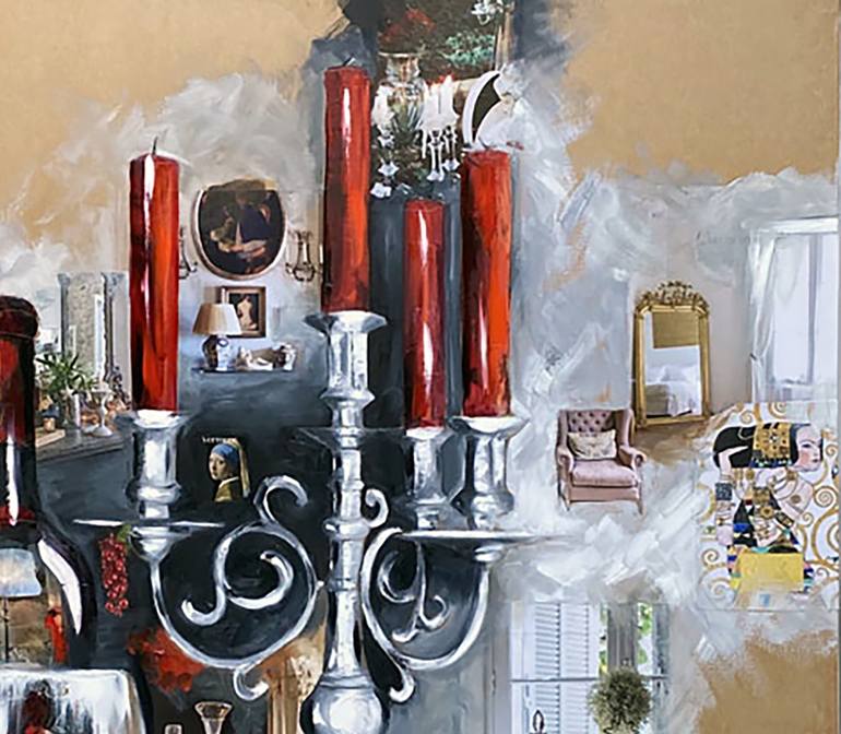 Original Figurative Other Painting by Nathalie Lemaitre