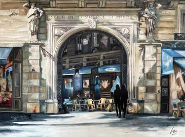 Original Architecture Paintings by Nathalie Lemaitre