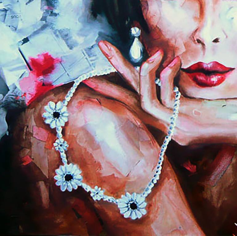 Original Other Body Painting by Nathalie Lemaitre