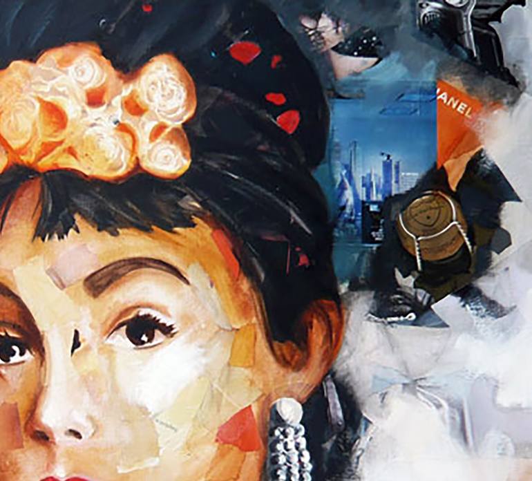 Original Figurative People Painting by Nathalie Lemaitre