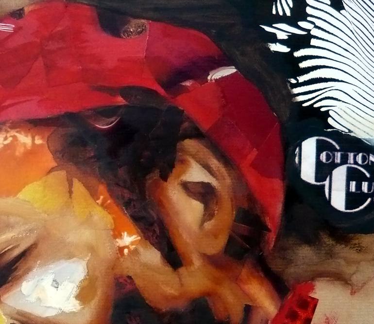Original Figurative People Painting by Nathalie Lemaitre