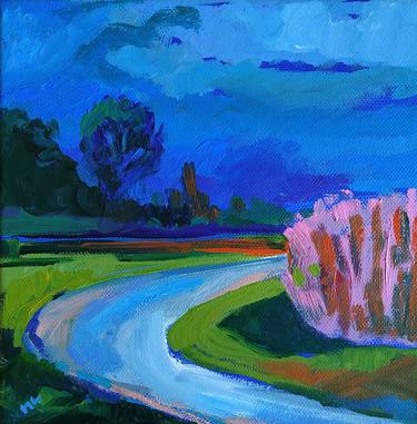 Original Expressionism Landscape Paintings by Martina Lapica