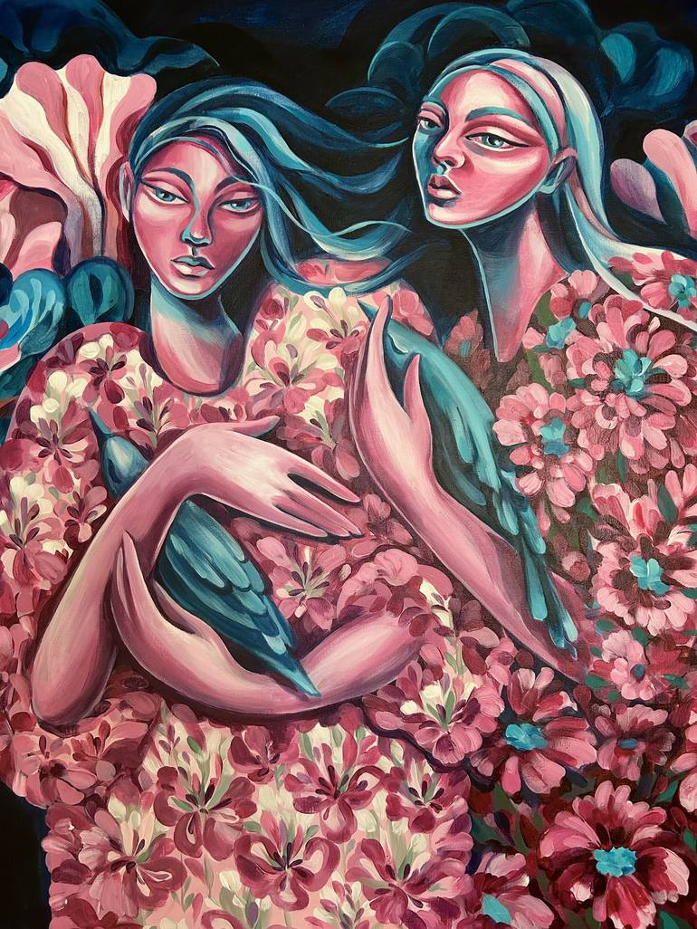 Original Women Painting by Ella Jensen