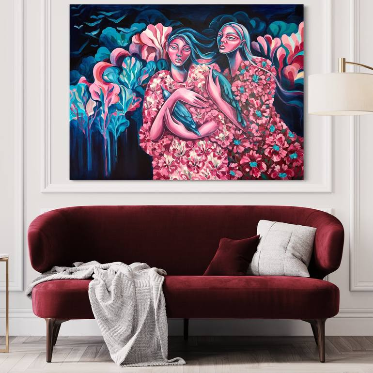 Original Figurative Women Painting by Ella Jensen