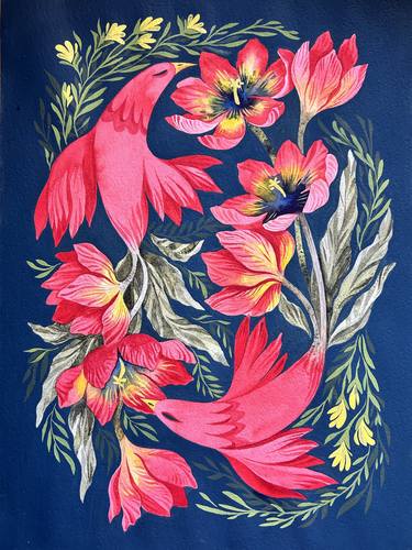 Original Fine Art Botanic Paintings by Ella Jensen