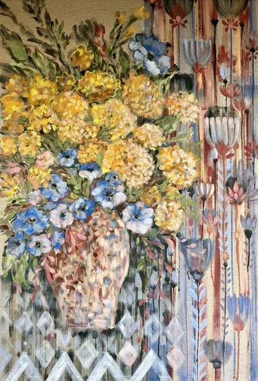 Original Floral Painting by Ella Jensen