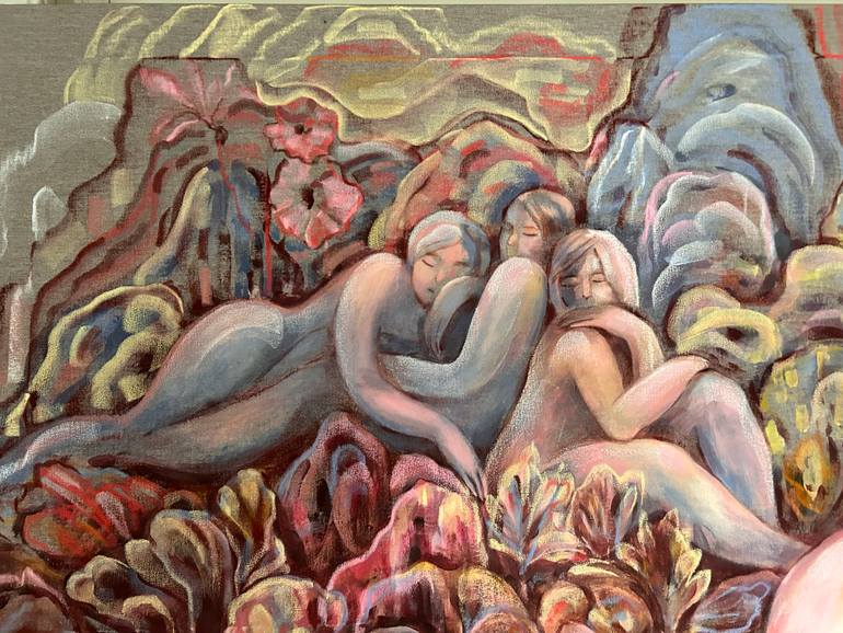 Original Contemporary Body Painting by Ella Jensen