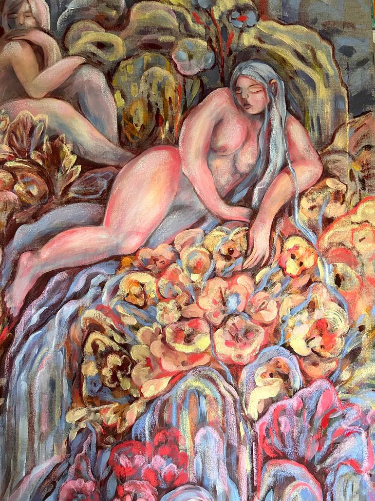 Original Contemporary Body Painting by Ella Jensen