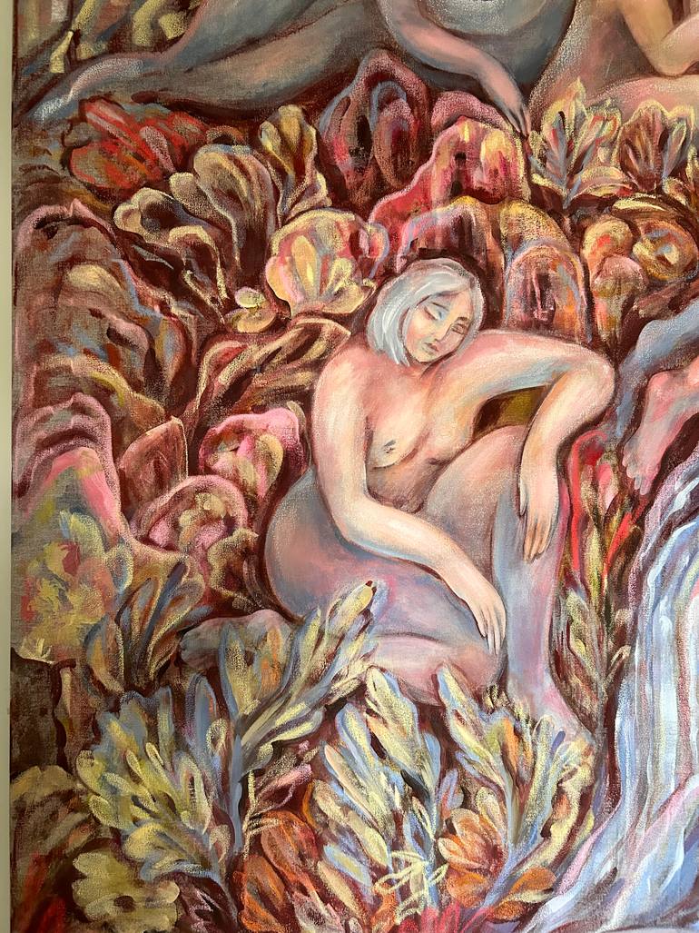 Original Contemporary Body Painting by Ella Jensen