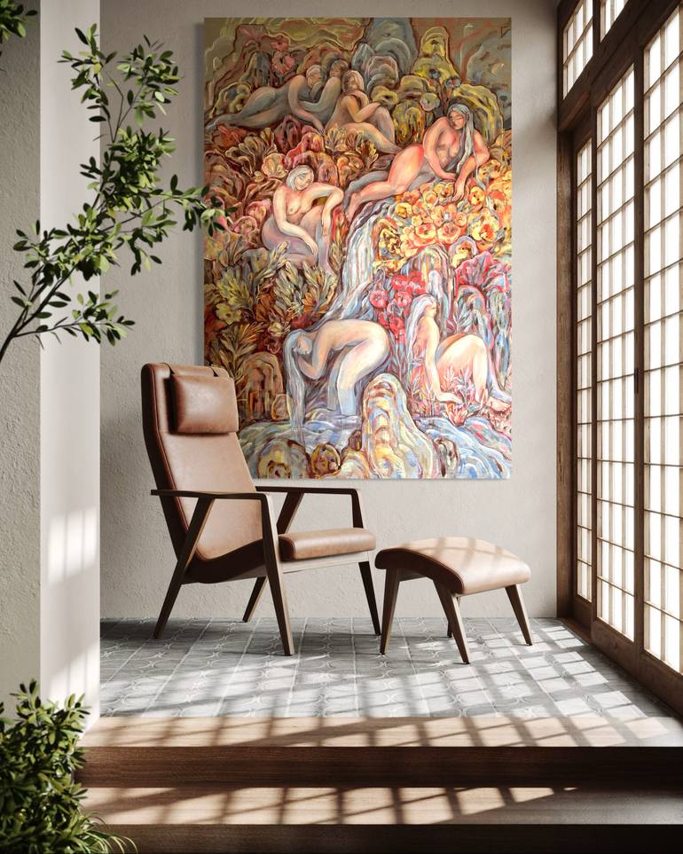 Original Contemporary Body Painting by Ella Jensen