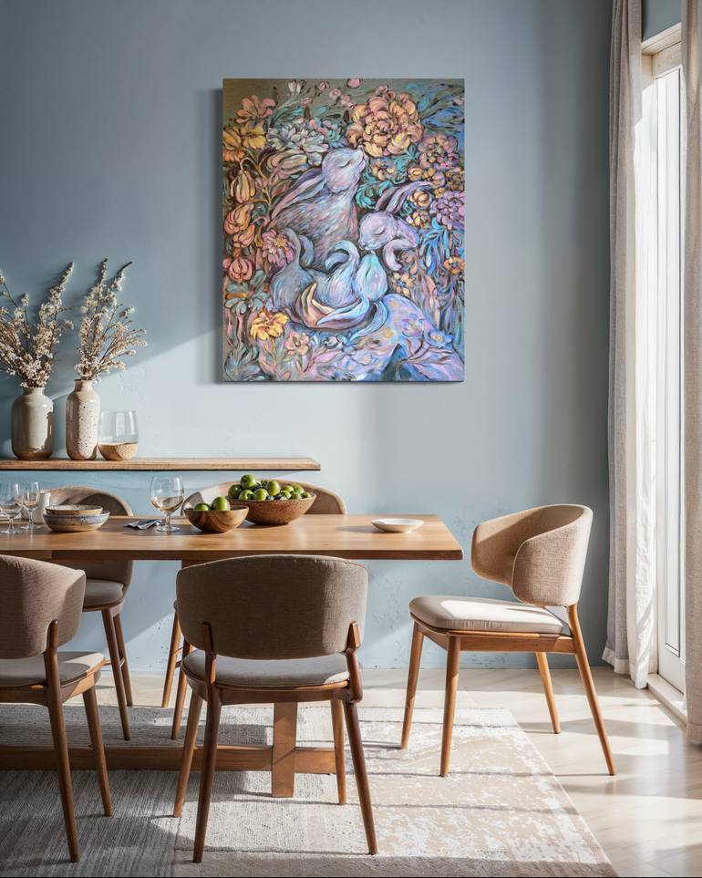 Original Contemporary Animal Painting by Ella Jensen