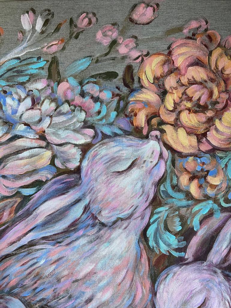 Original Contemporary Animal Painting by Ella Jensen