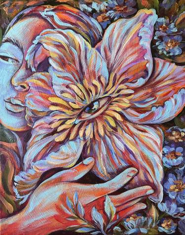 Original Figurative Botanic Painting by Ella Jensen