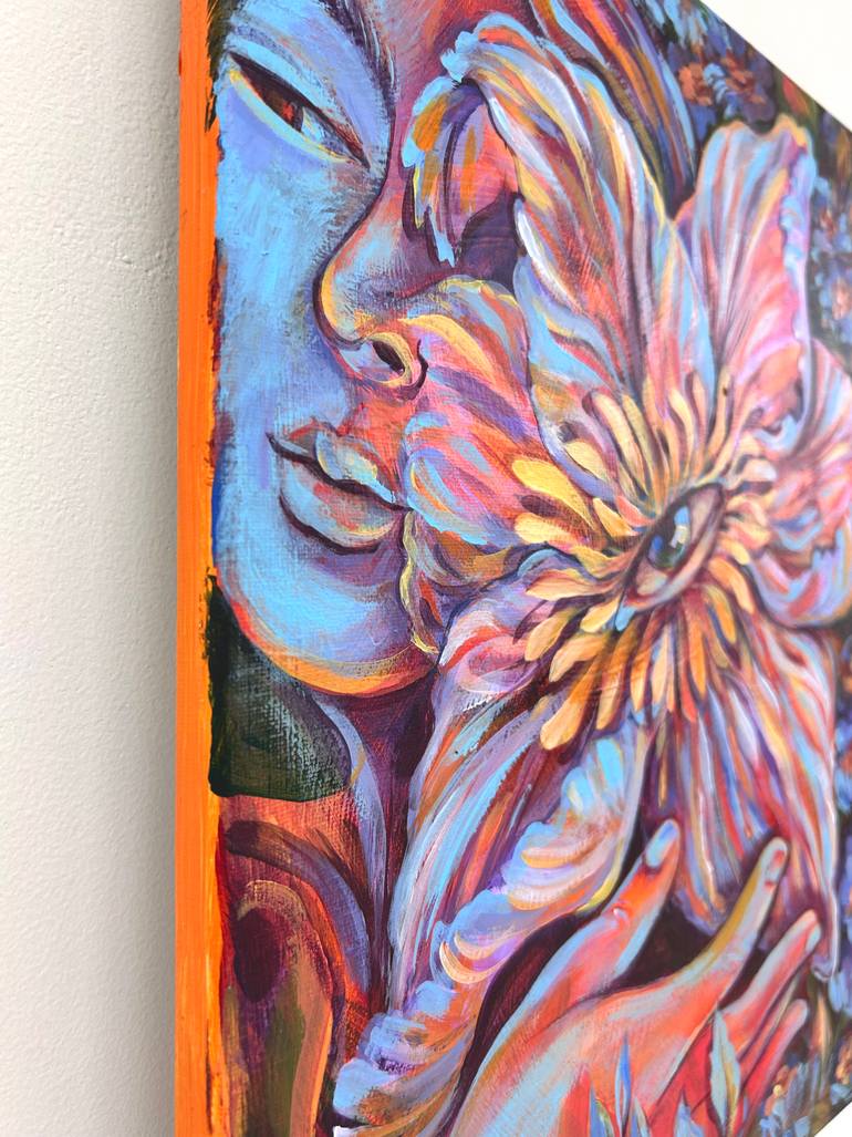 Original Figurative Botanic Painting by Ella Jensen