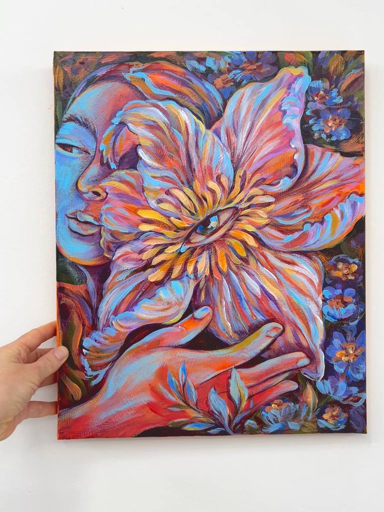 Original Figurative Botanic Painting by Ella Jensen