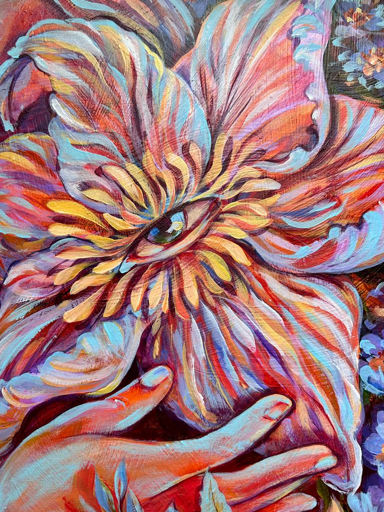 Original Figurative Botanic Painting by Ella Jensen