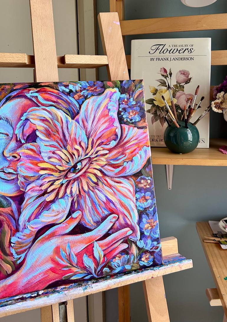 Original Figurative Botanic Painting by Ella Jensen