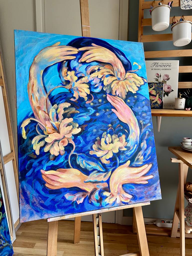 Original Contemporary Fantasy Painting by Ella Jensen