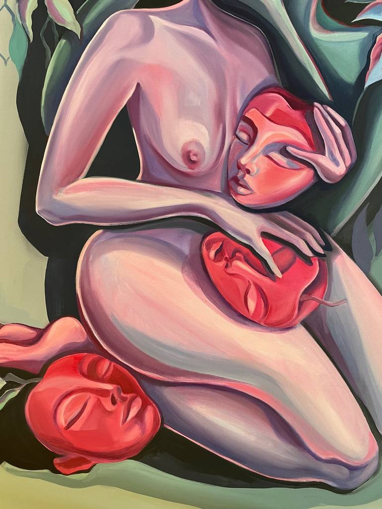 Original Figurative People Painting by Ella Jensen