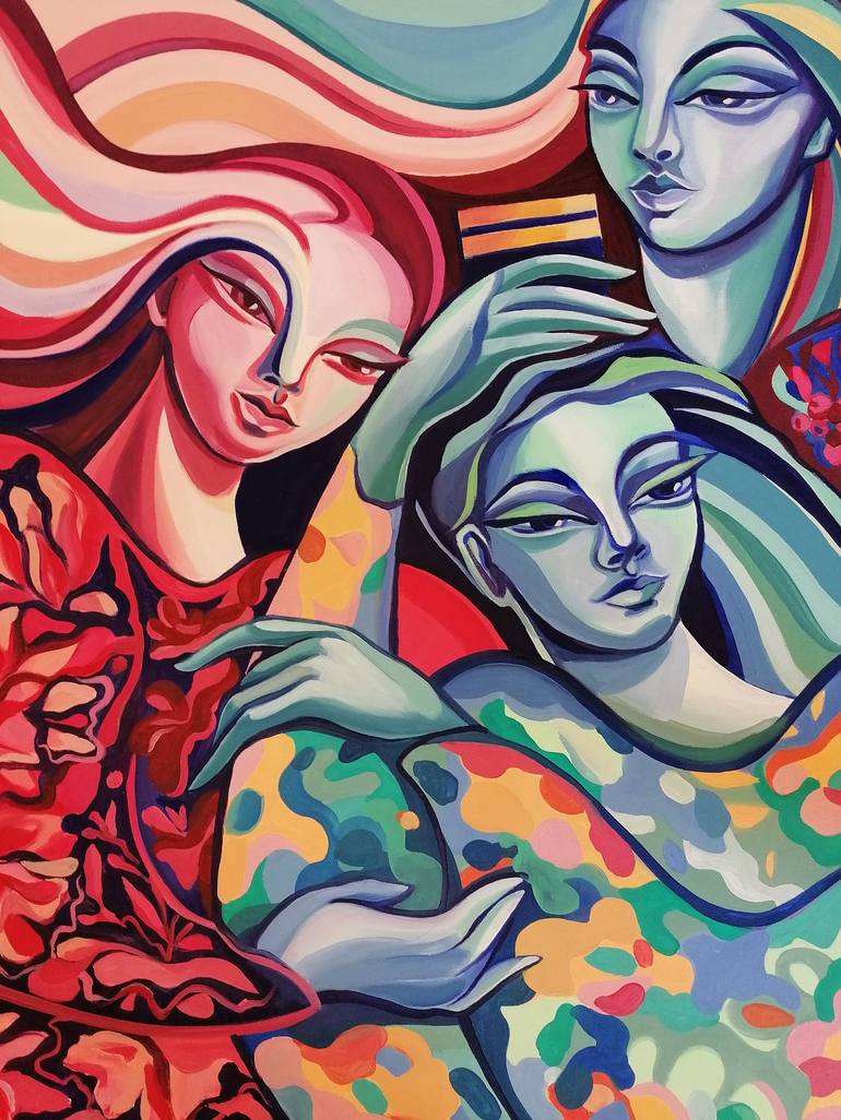 Original Women Painting by Ella Jensen