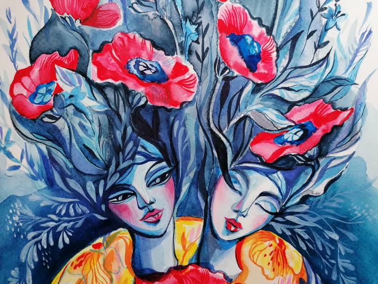 Original Illustration Fantasy Painting by Ella Jensen