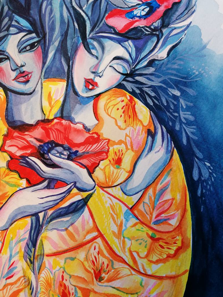 Original Illustration Fantasy Painting by Ella Jensen